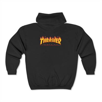 Thrasher Magazine Zip-Up Hoodie