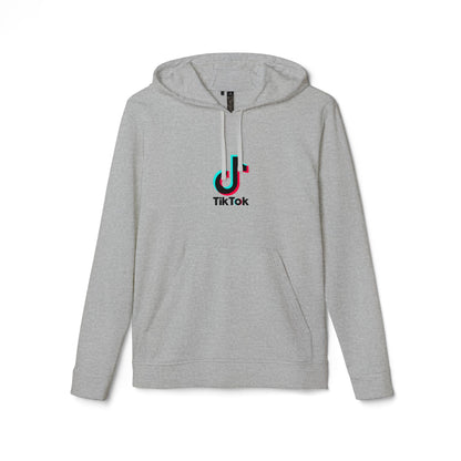 TikTok Logo Adidas Adult Hoodie
