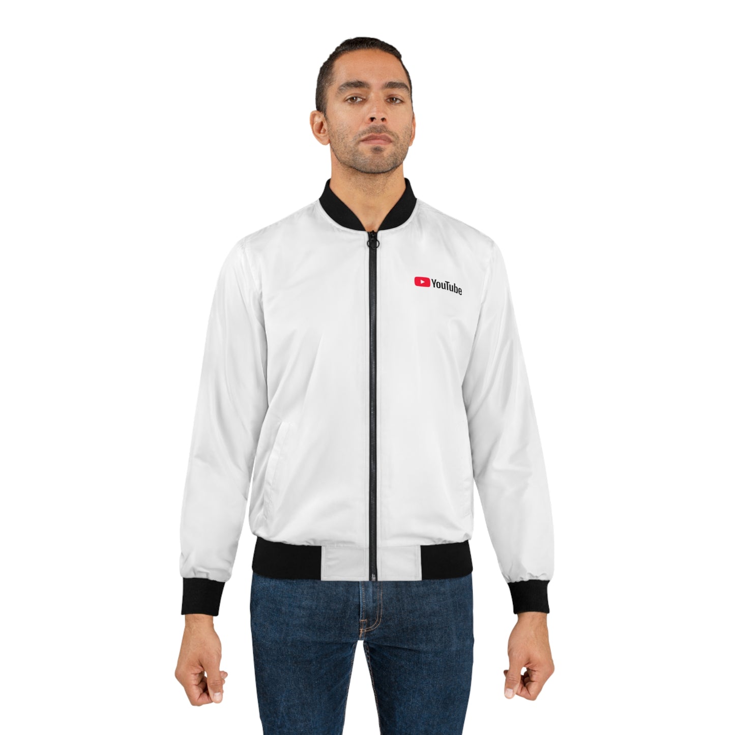 YouTube Logo Men's Bomber Jacket
