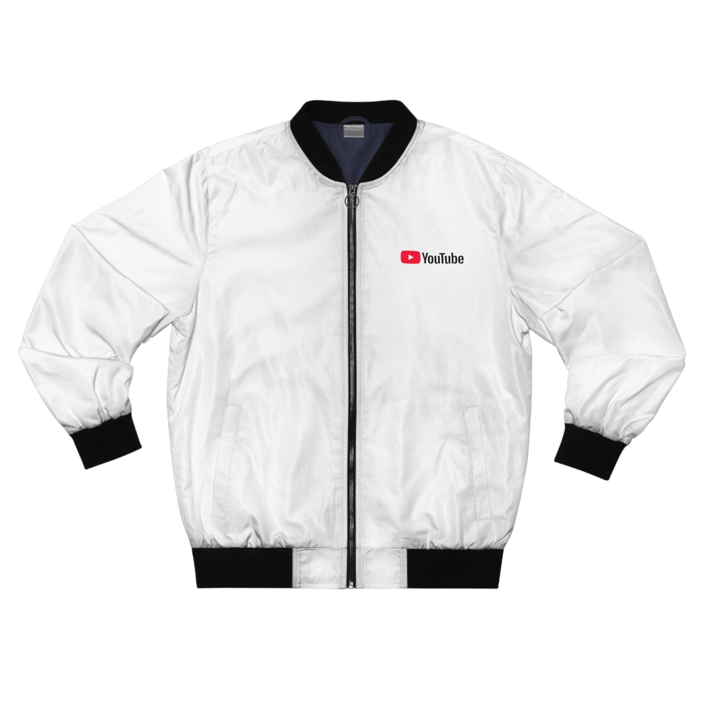 YouTube Logo Men's Bomber Jacket