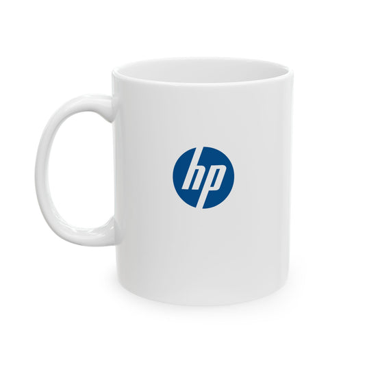 HP Logo Ceramic Mug