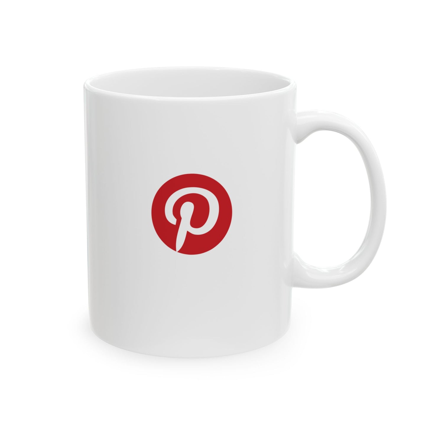 Pinterest Logo Ceramic Mug