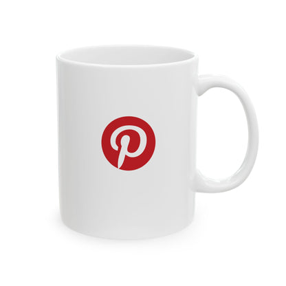 Pinterest Logo Ceramic Mug