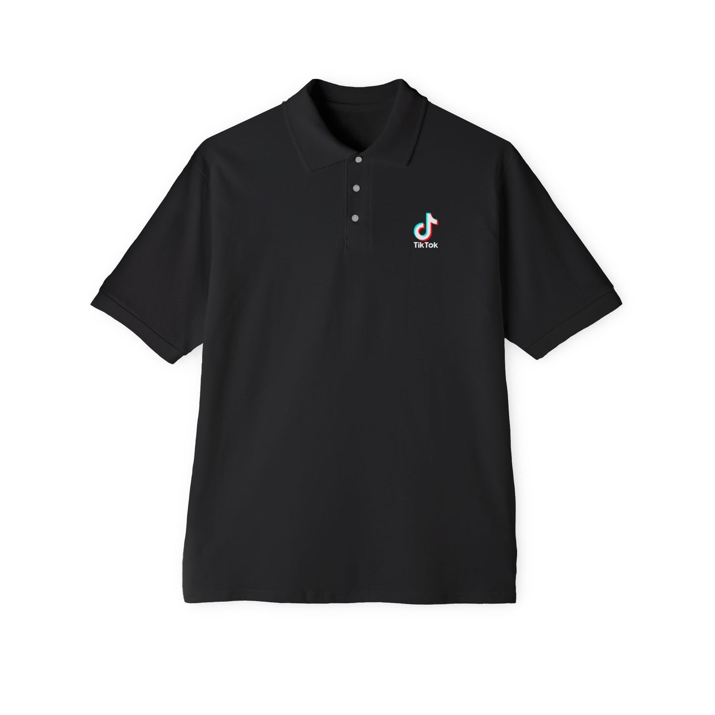 TikTok Logo Polo Shirt