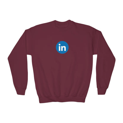 LinkedIn Logo Youth Sweatshirt