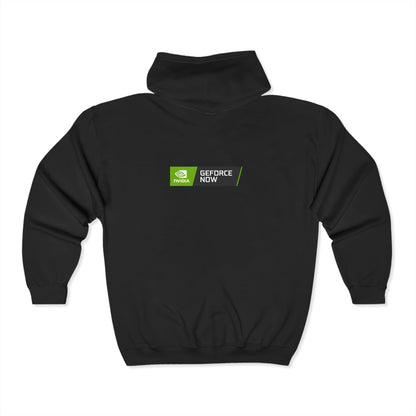 Nvidia GeForce Now Adult Zip-Up Hoodie