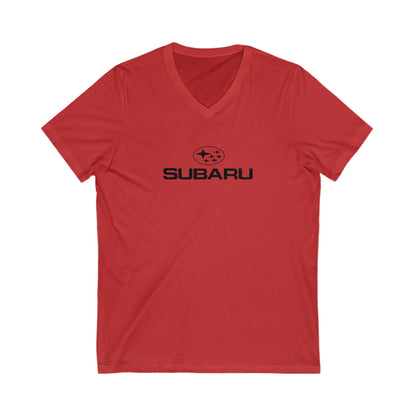 Subaru V-Neck T-Shirt
