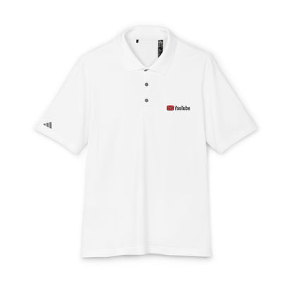 YouTube Logo Adidas Performance Polo