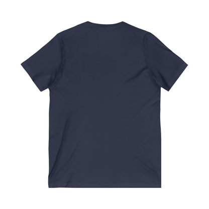 Minecraft Logo Adult V-Neck T-Shirt