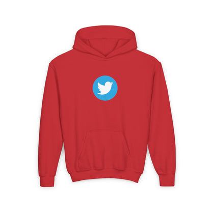 Twitter Logo Youth Hoodie