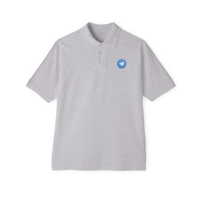 Telegram Logo Polo Shirt