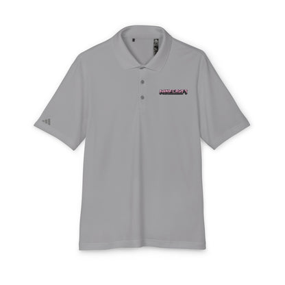 Minecraft Logo Adidas Performance Polo