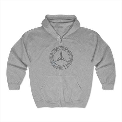 Mercedes Benz Zip-Up Hoodie