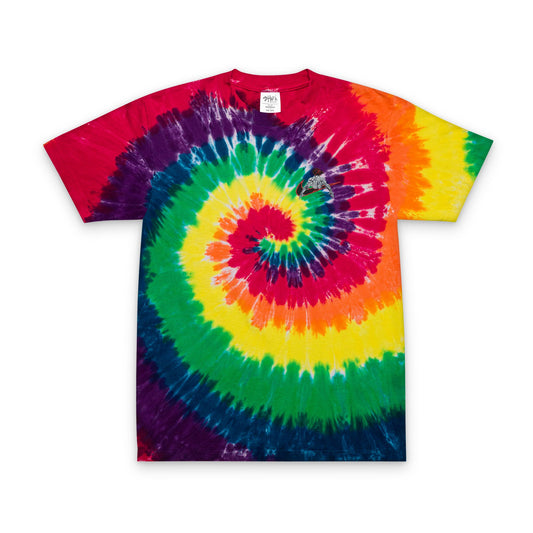 Youjiro Hanma Embroidered Oversized Tie-Dye T-Shirt