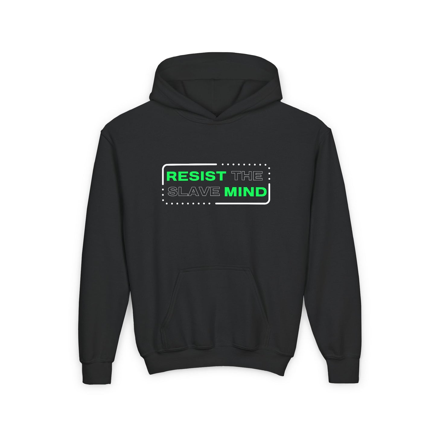 Resist The Slave Mind Youth Hoodie
