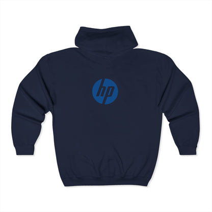 HP Logo Adult Zip-Up Hoodie