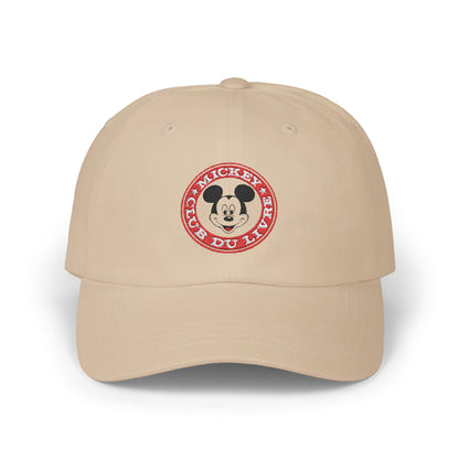 Mickey Club Embroidered Logo Cap
