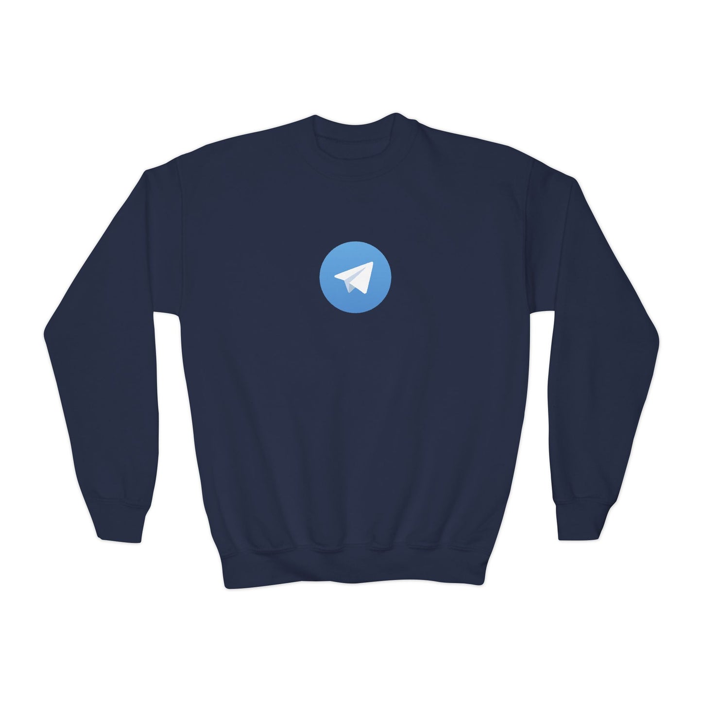 Telegram Logo Youth Sweatshirt