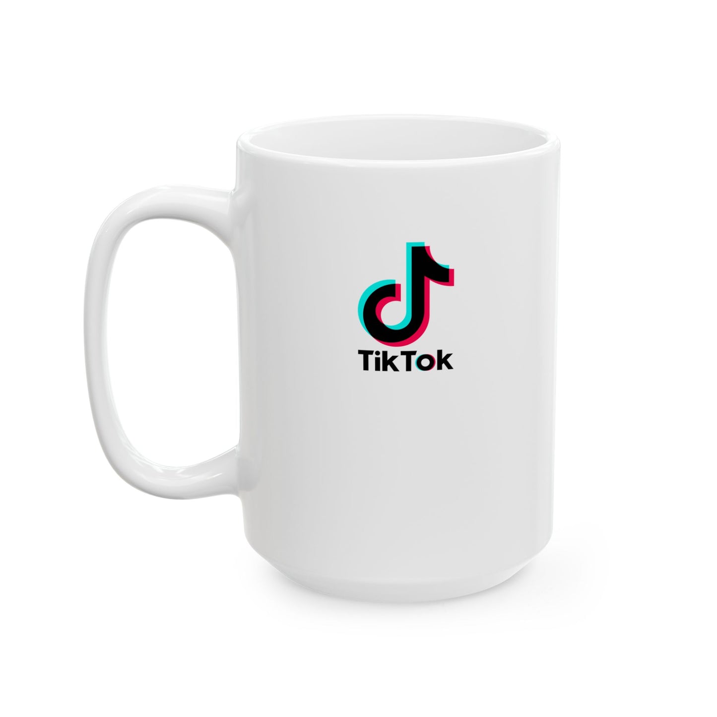 TikTok Logo Ceramic Mug