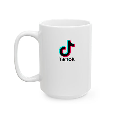 TikTok Logo Ceramic Mug