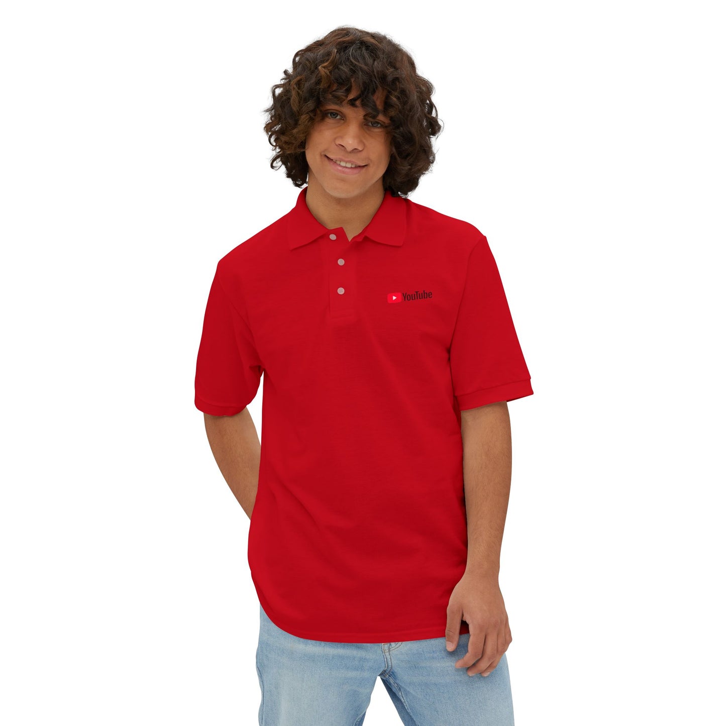 YouTube Logo Polo Shirt