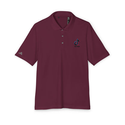 TikTok Logo Adidas Performance Polo