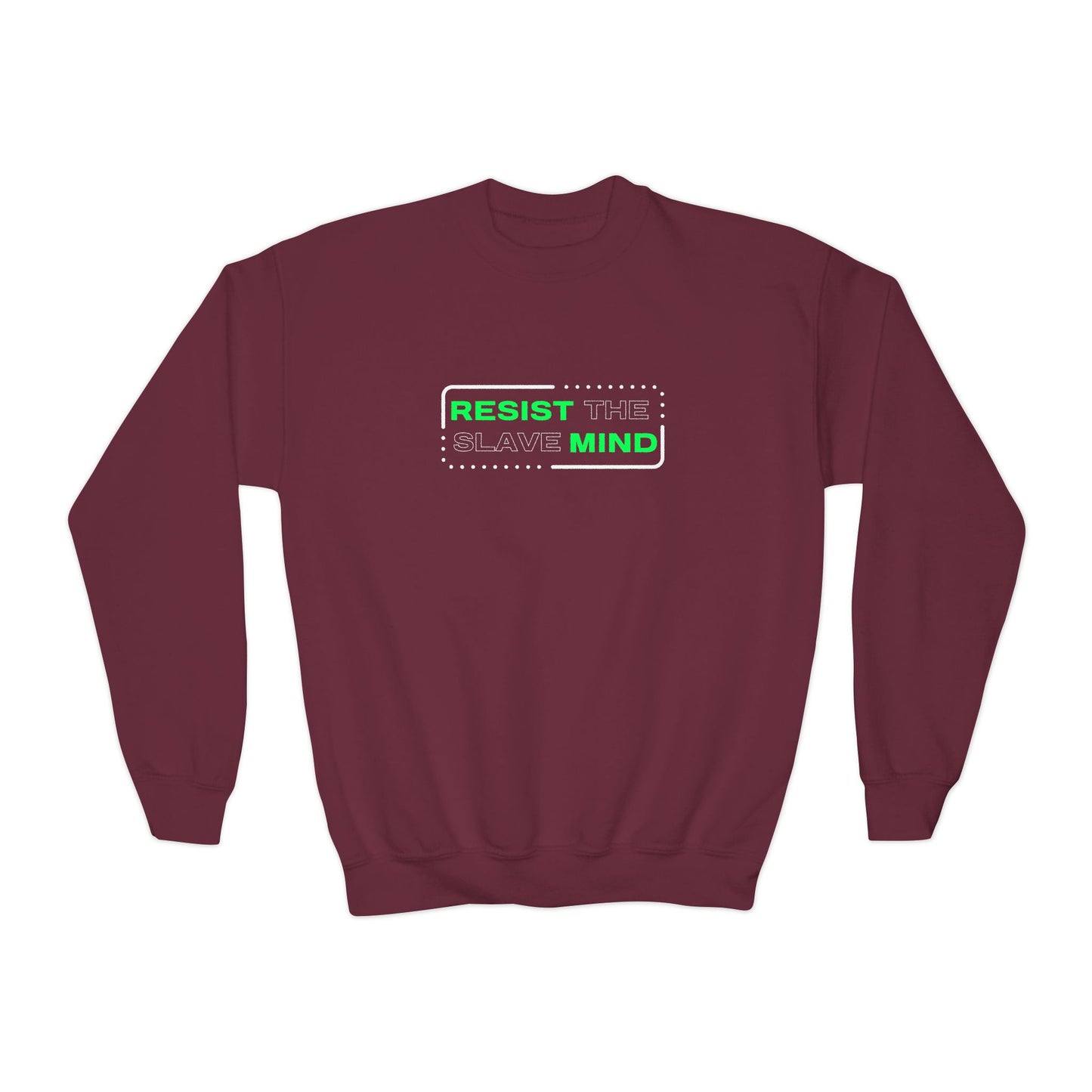 Resist The Slave Mind Youth Sweatshirt
