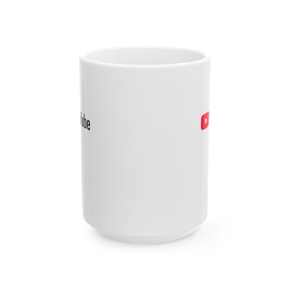 YouTube Logo Ceramic Mug