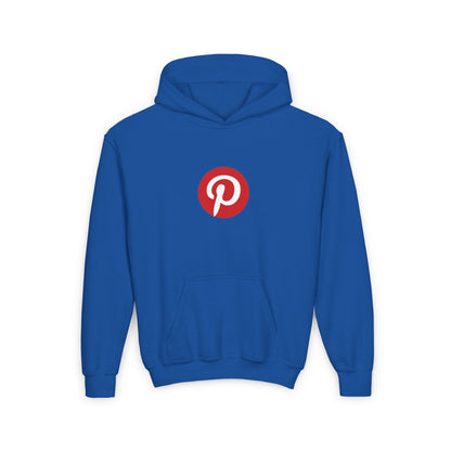 Pinterest Logo Youth Hoodie