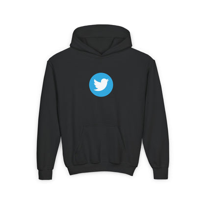 Twitter Logo Youth Hoodie