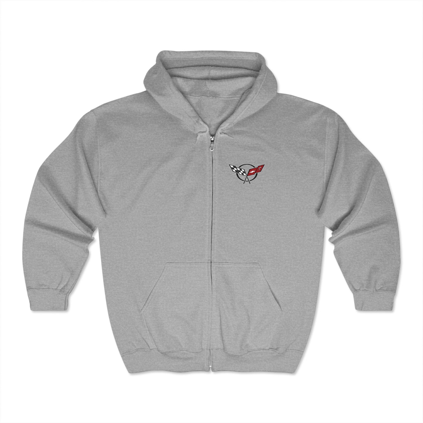 Corvette Zip-Up Hoodie