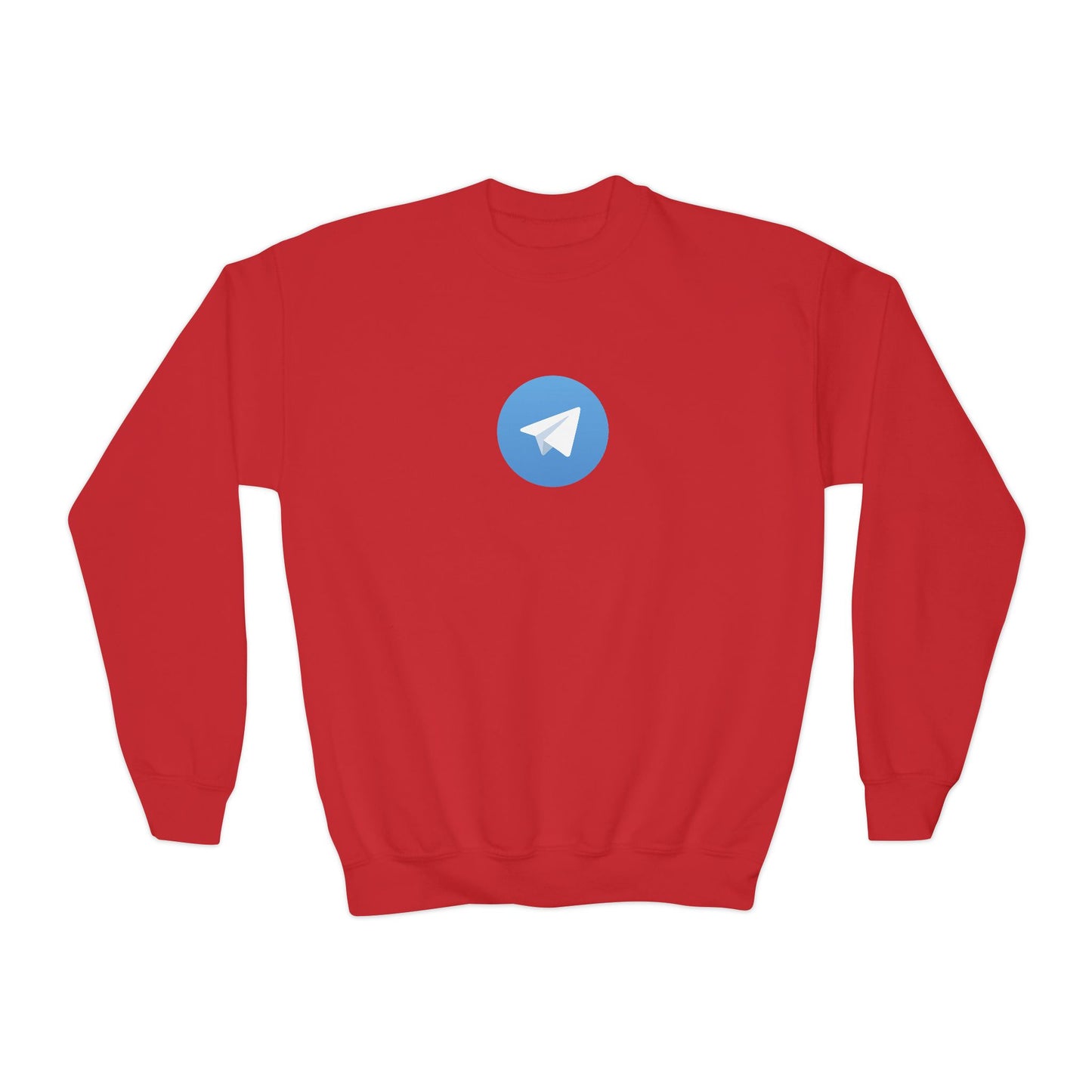 Telegram Logo Youth Sweatshirt