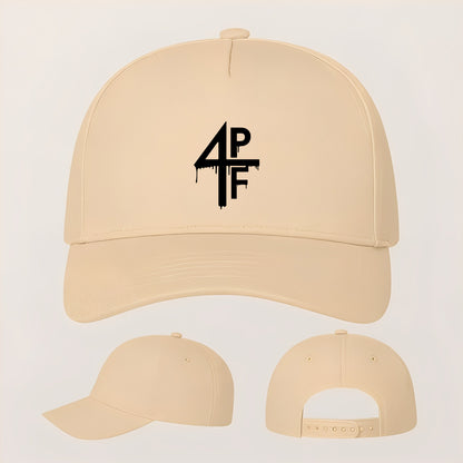 4PF Five Panel Twill Snapback Cap