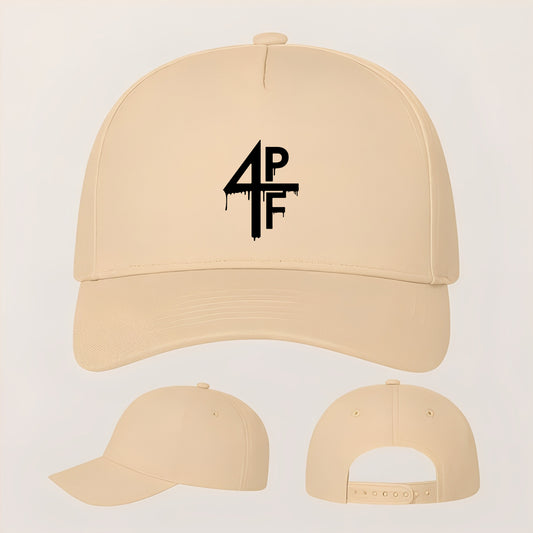 4PF Five Panel Twill Snapback Cap
