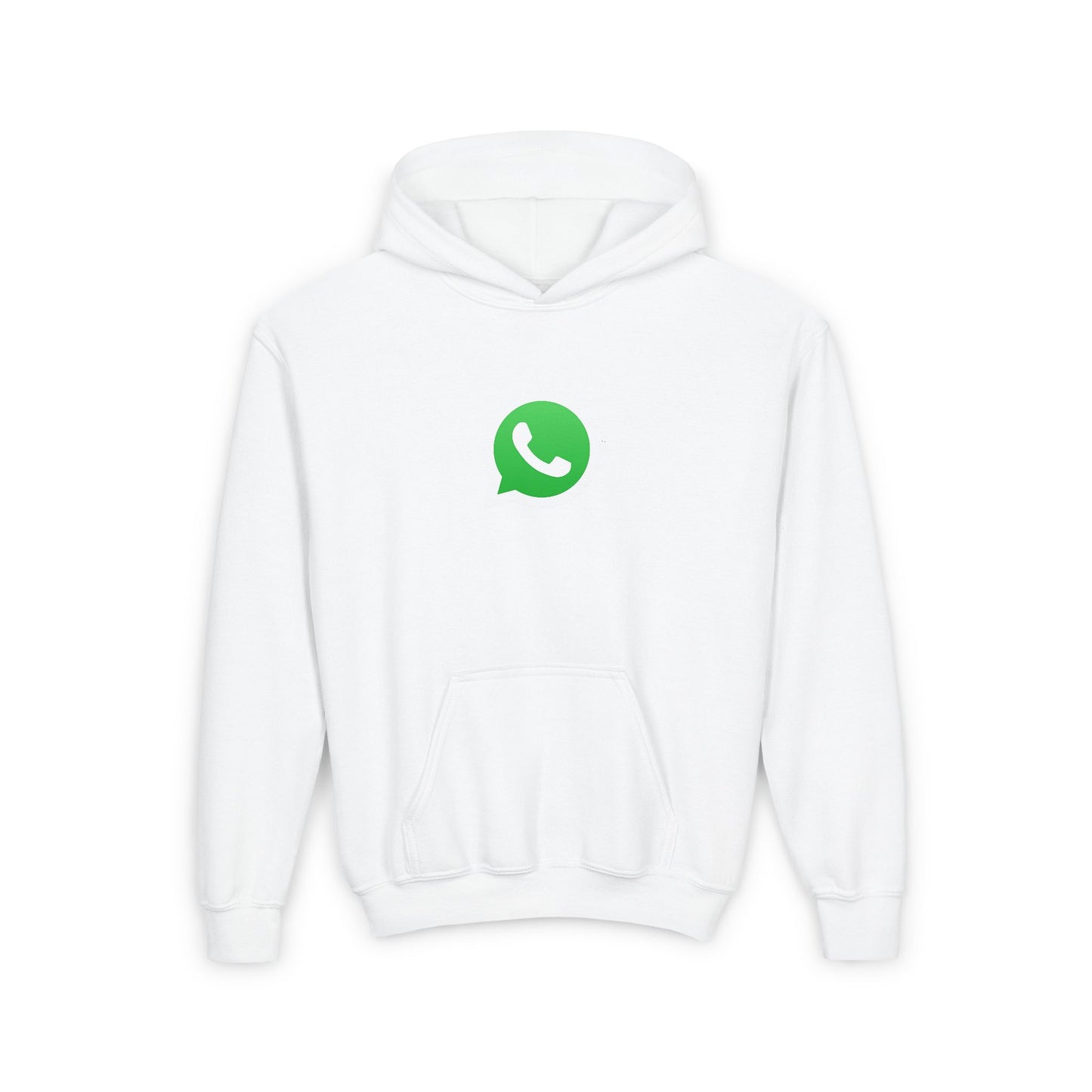 WhatsApp Logo Youth Hoodie