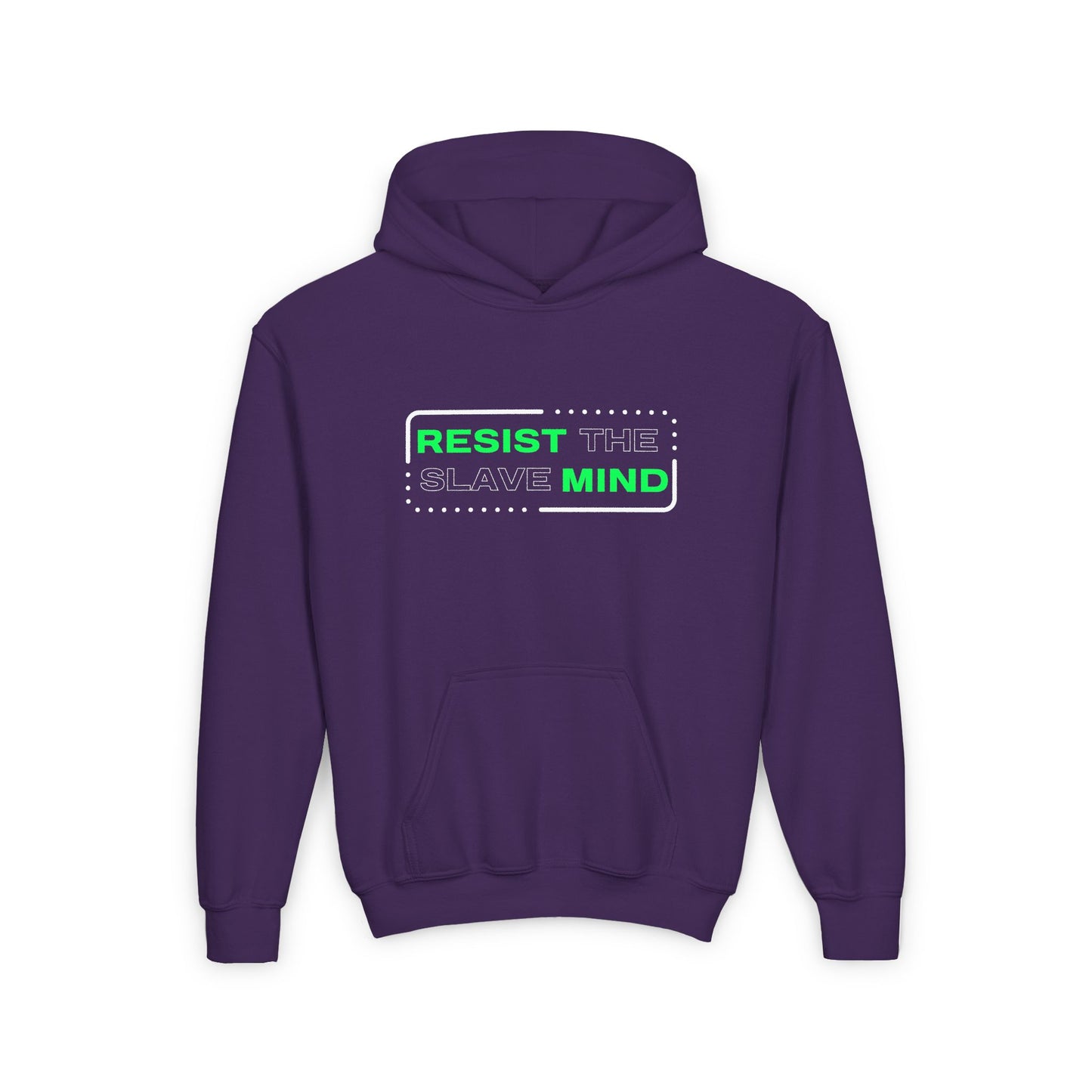 Resist The Slave Mind Youth Hoodie