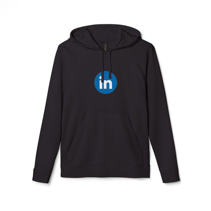 LinkedIn Logo Adidas Adult Hoodie