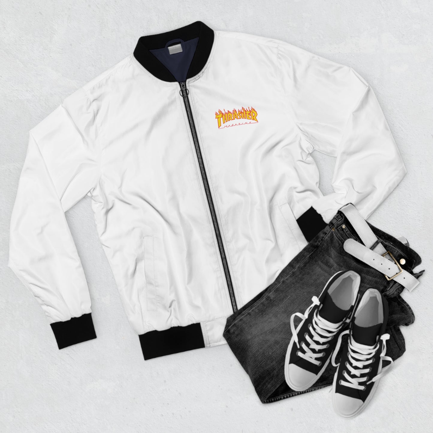 Thrasher Magazine Men's Bomber Jacket
