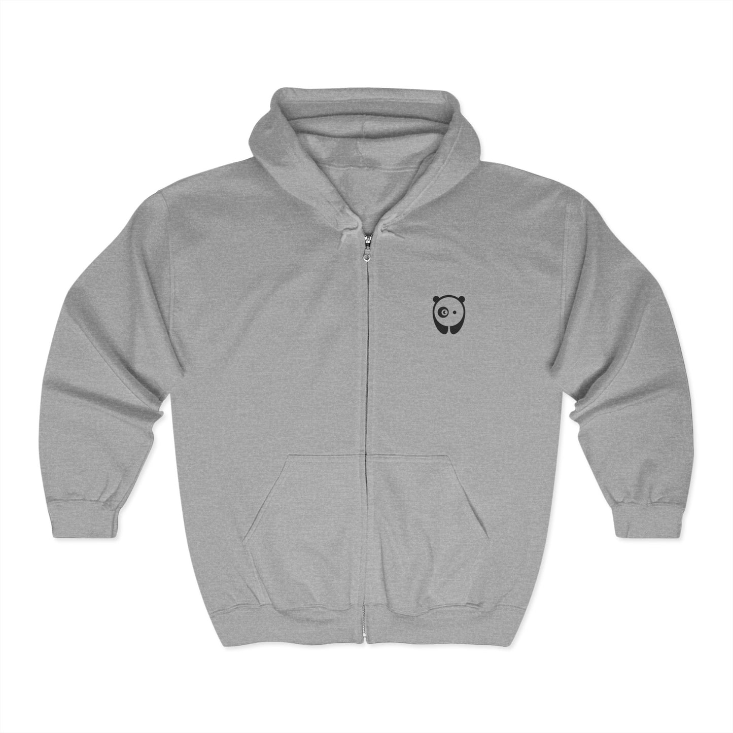Bored Panda Adult Zip-Up Hoodie