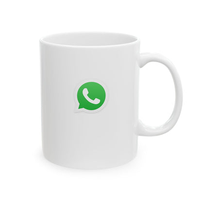 WhatsApp Logo Ceramic Mug