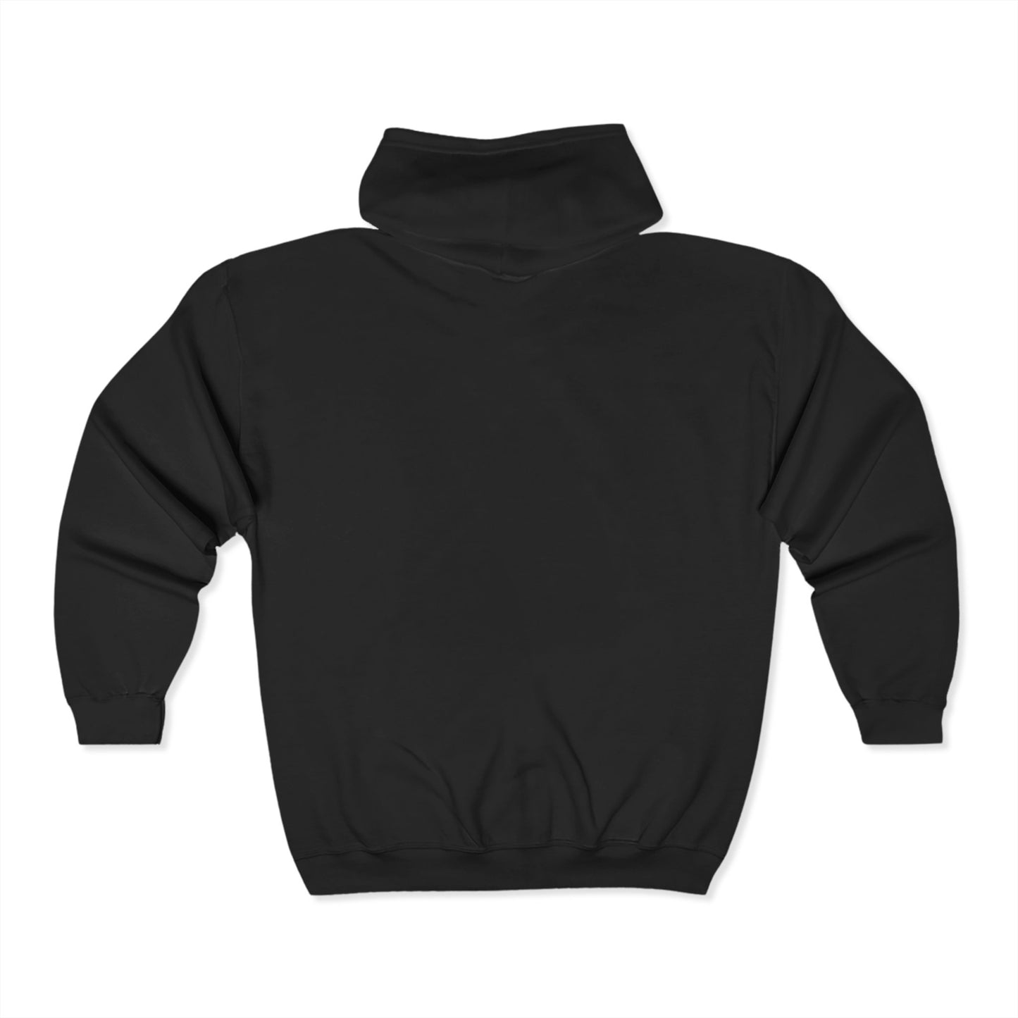 Bitcoin Embroidered Zip-Up Hoodie
