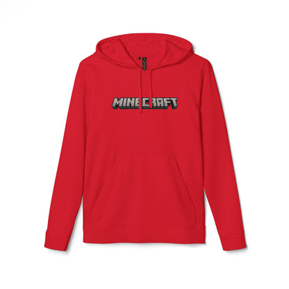 Minecraft Logo Adidas Adult Hoodie
