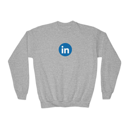 LinkedIn Logo Youth Sweatshirt