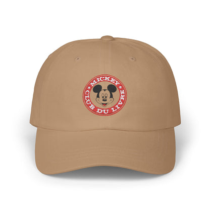 Mickey Club Embroidered Logo Cap