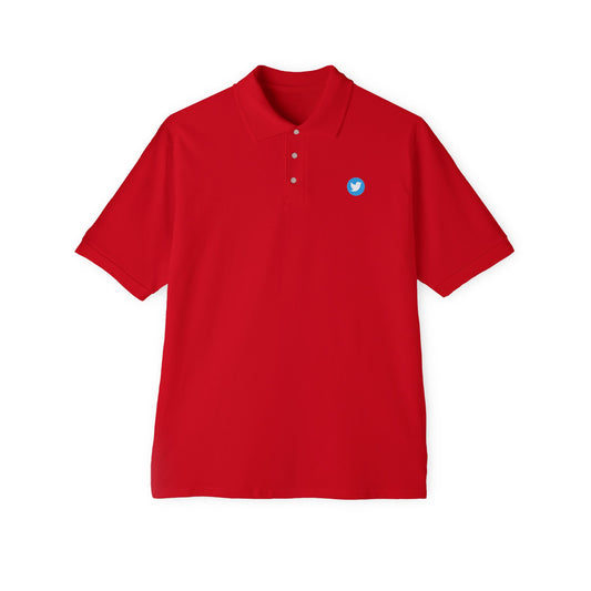 Twitter Logo Polo Shirt