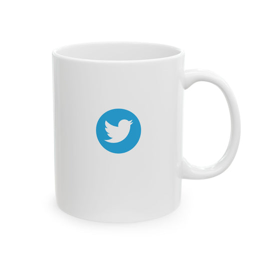 Twitter Logo Ceramic Mug