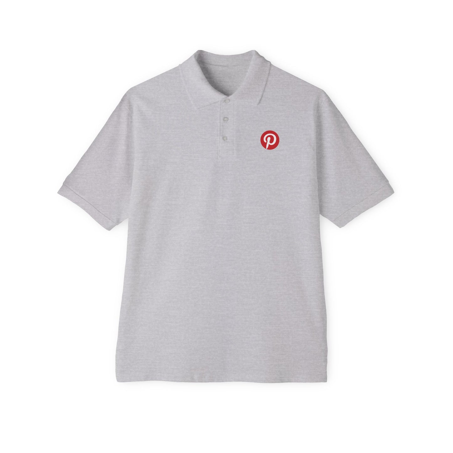 Pinterest Logo Polo Shirt