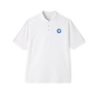 Telegram Logo Polo Shirt
