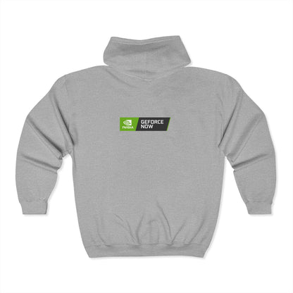 Nvidia GeForce Now Adult Zip-Up Hoodie