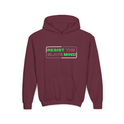 Resist The Slave Mind Youth Hoodie